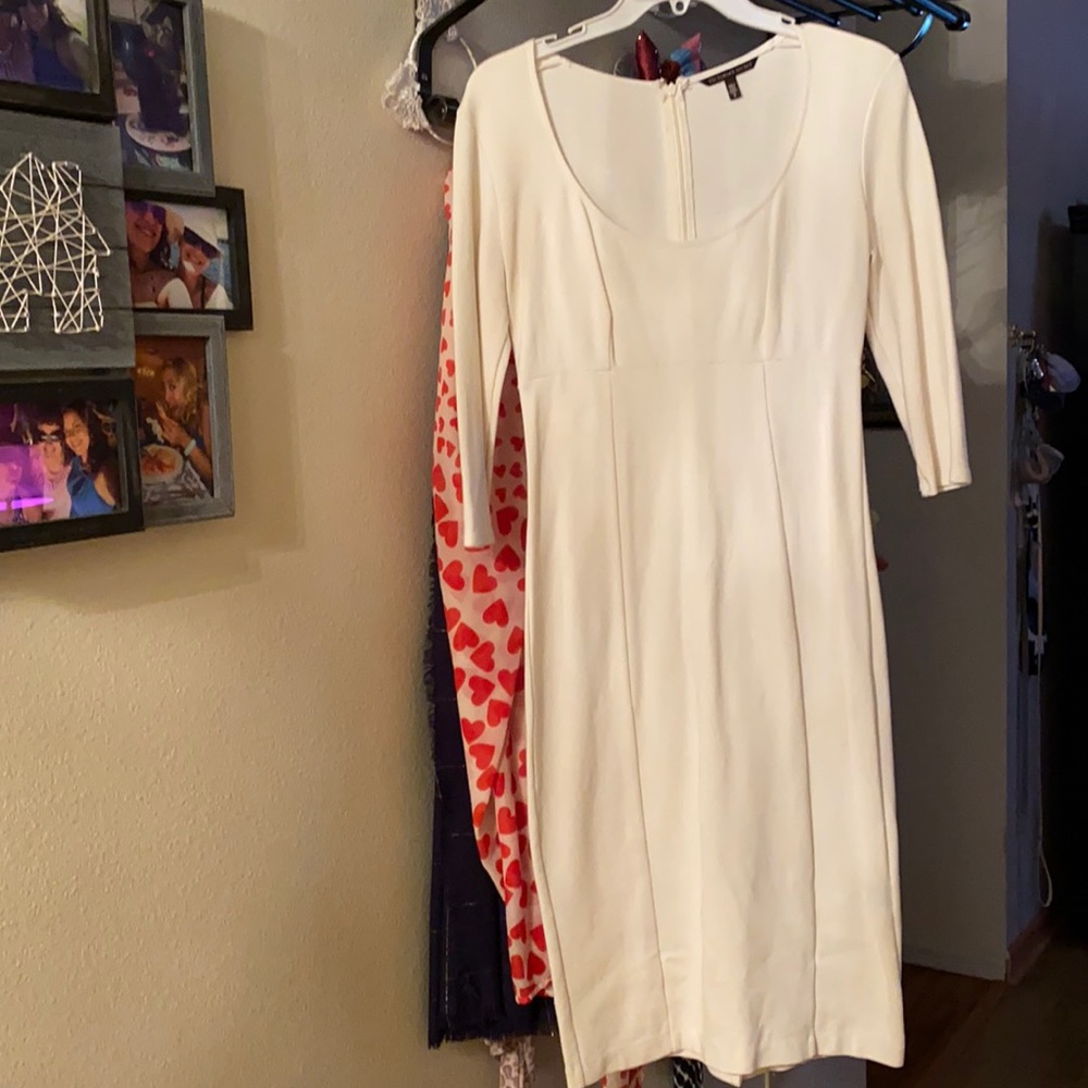 Victorias Secret Cotton Stretch White Dress